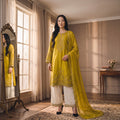 Sunehri — Embroidered Lawn Cotton 3-Piece Suit